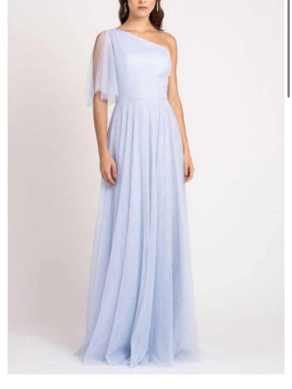 Jenny Yoo Mallory Whisper Blue Dress